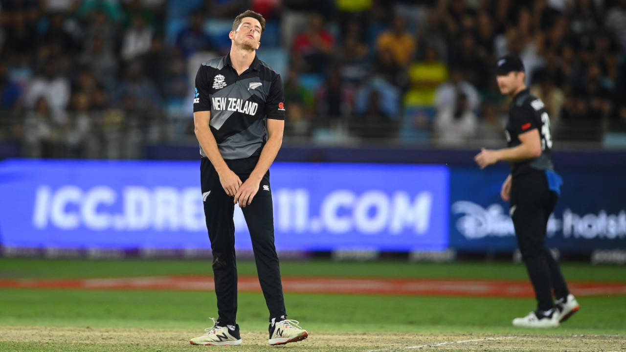 Mitchell Santner's reaction tells New Zealand's story, Australia vs New Zealand, T20 World Cup final, Dubai, November 14, 2021