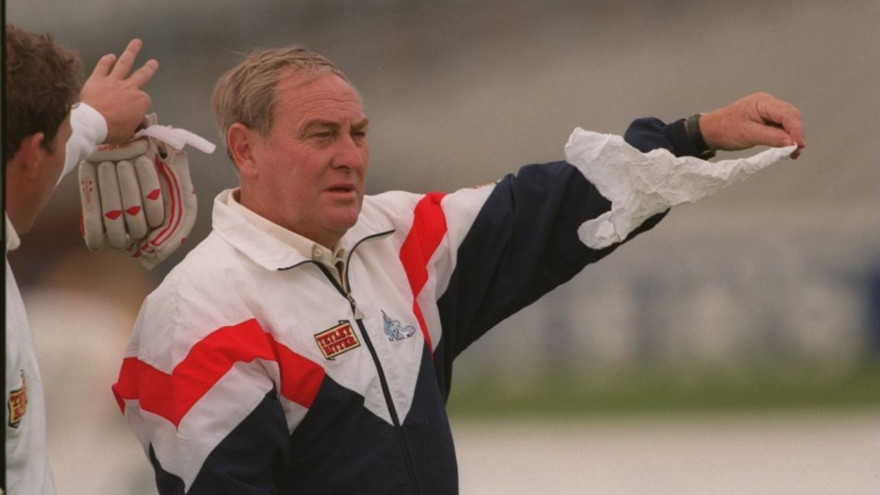 Ray Illingworth was England's supremo in the mid-1990s, Headingley, June 7, 1995
