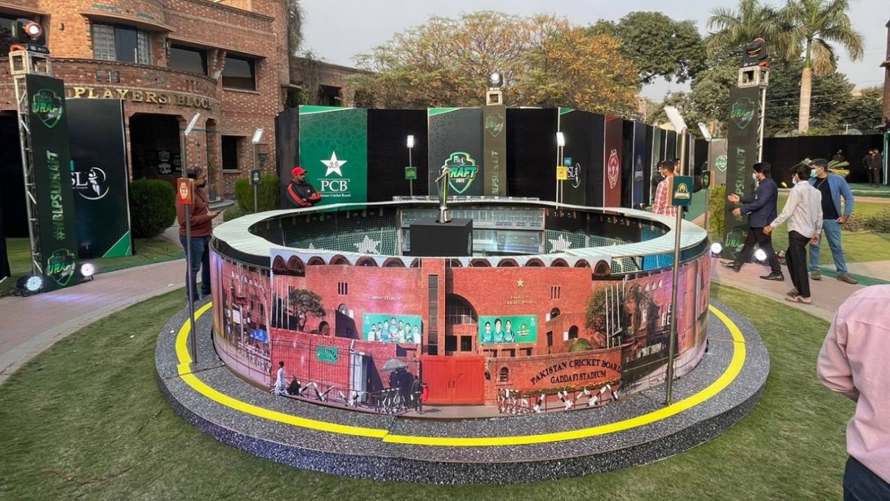 The Lahore High Performance centre gears up for the PSL 2022 draft, Lahore, December 12, 2021