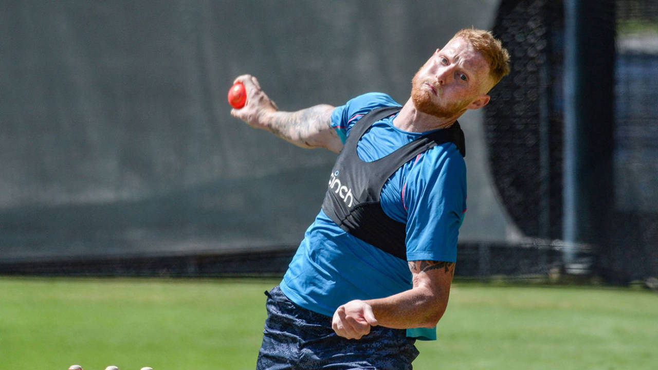 Ben Stokes bends his back in the nets, England training, The Ashes, Adelaide, December 14, 2021