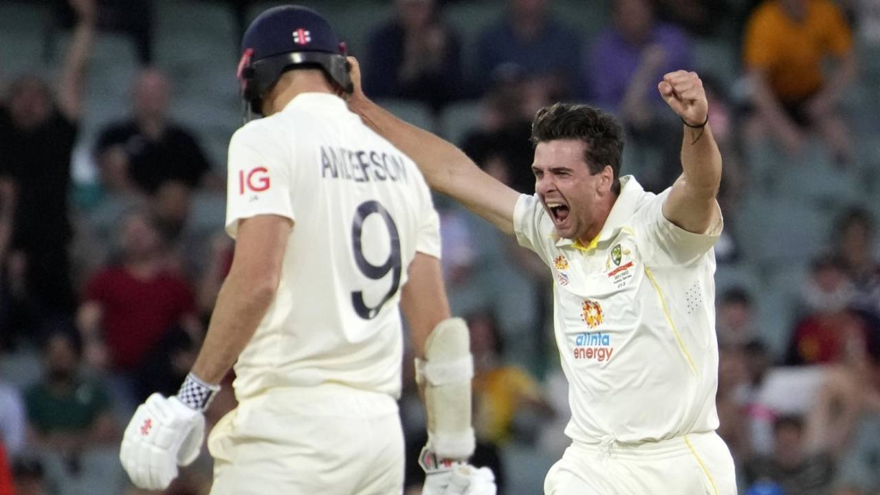 Jhye Richardson's first Test five-for sealed the win, Australia vs England, 2nd Test, The Ashes, Adelaide, 5th day, December 20, 2021