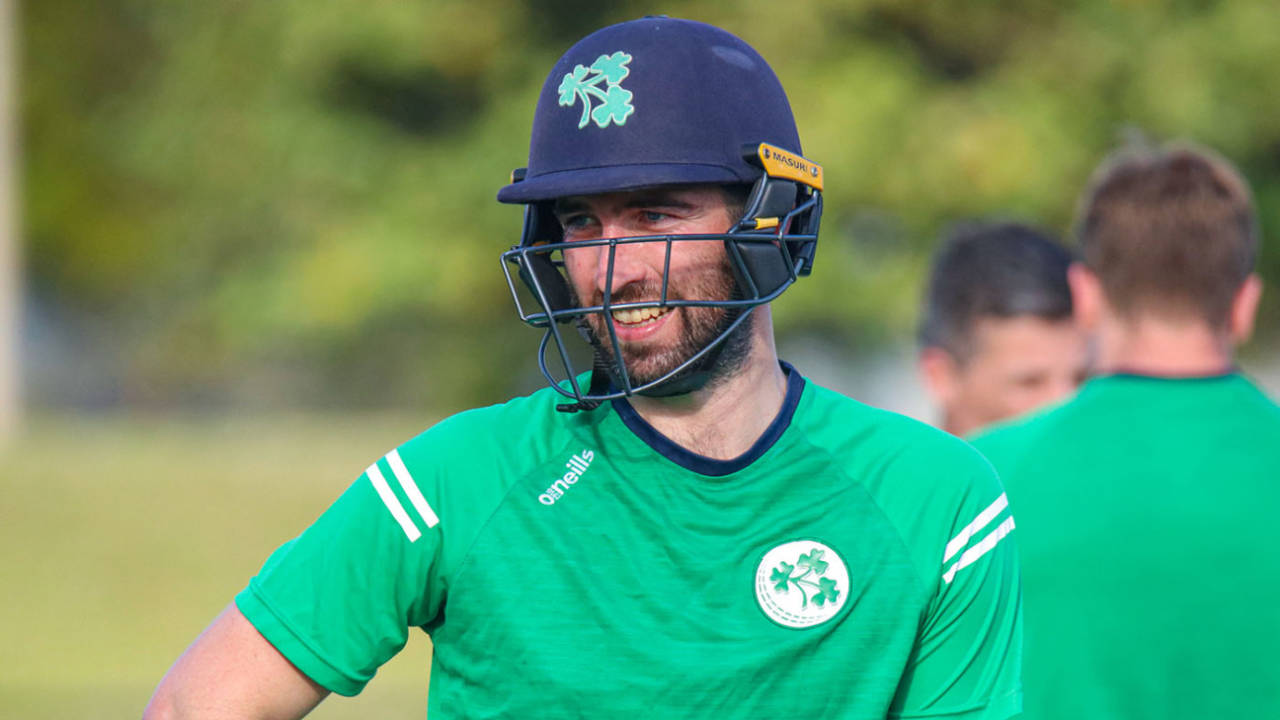 Andy Balbirnie in the nets, Ireland training, Ireland tour of United States and West Indies, December 20, 2021