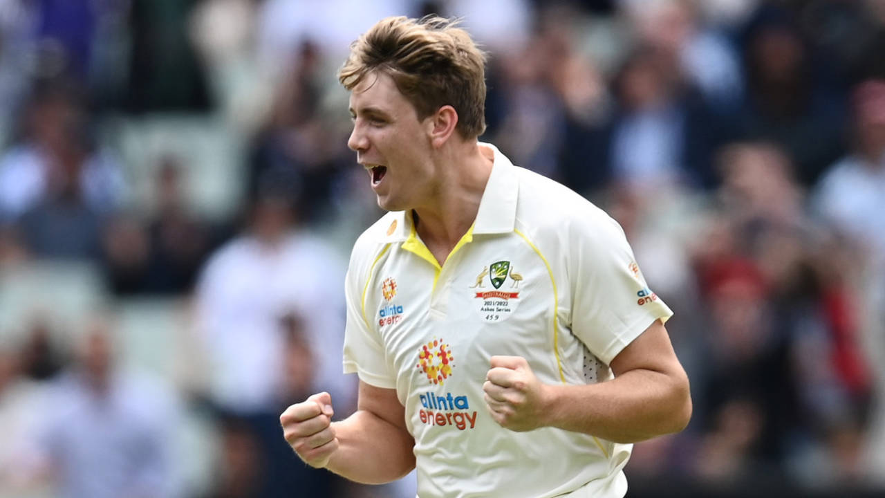 Cameron Green's impressive time with the ball continued, Australia vs England, 3rd Test, 1st day, MCG, December 26, 2021