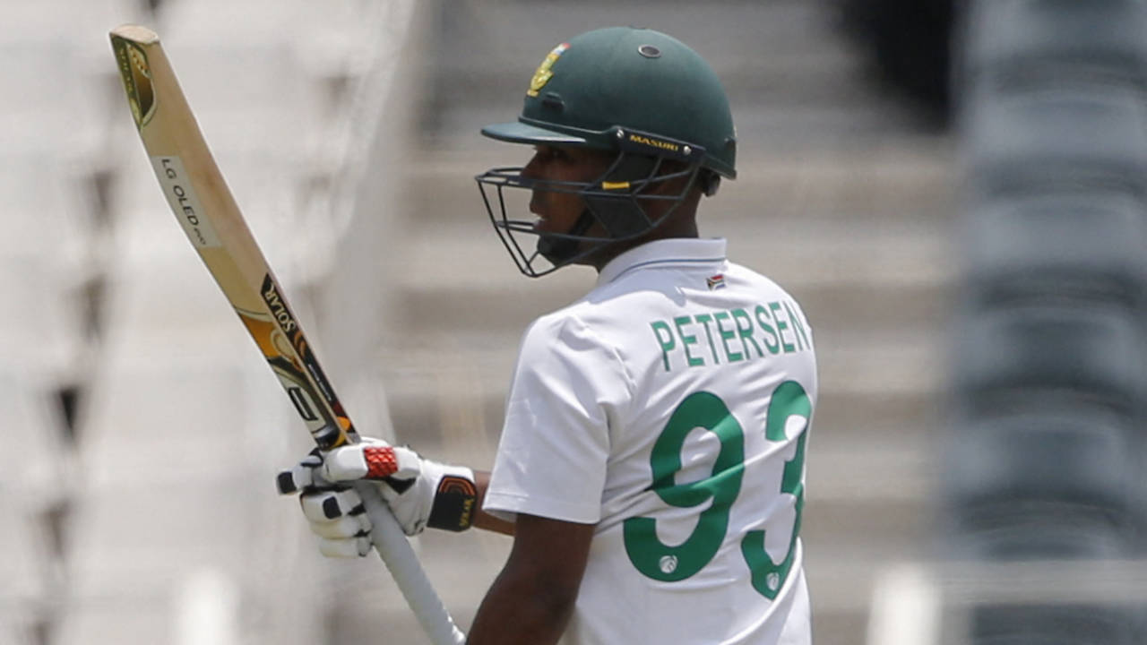 Keegan Petersen was South Africa's batting star in their 2-1 series win at home over India&nbsp;&nbsp;&bull;&nbsp;&nbsp;AFP/Getty Images
