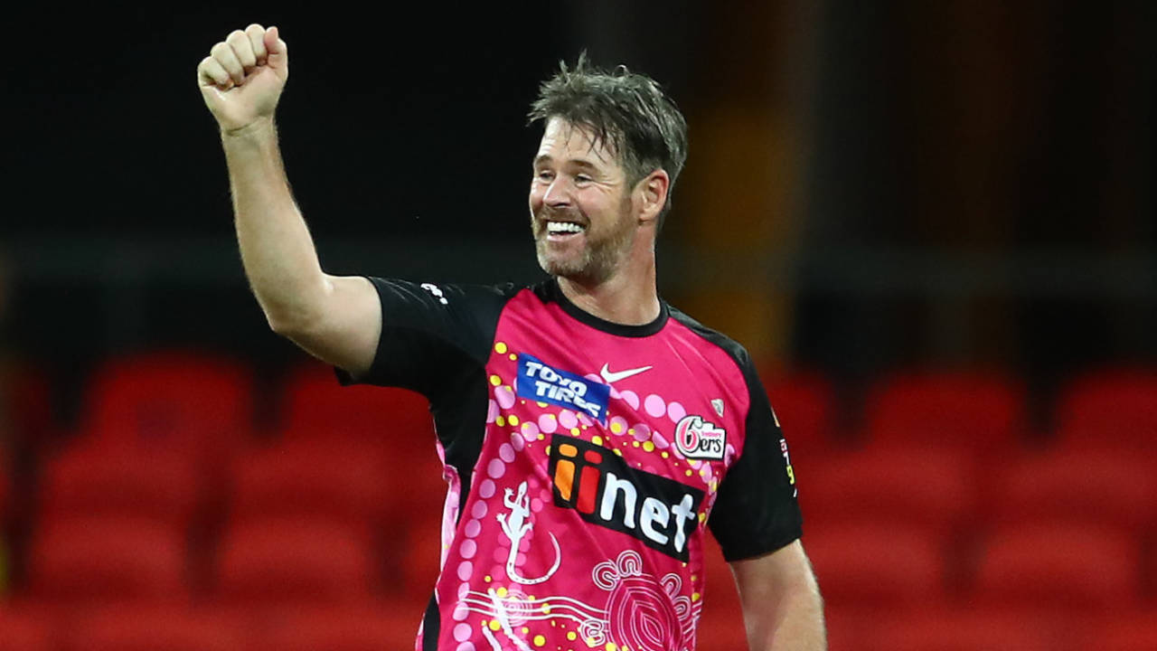 Dan Christian picked up two top-order wickets, Perth Scorchers vs Sydney Sixers, BBL 2021-22, Carrara, January 4, 2022