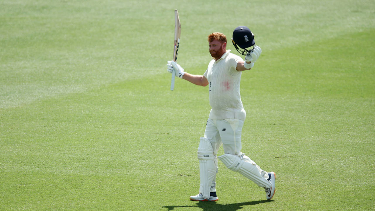 Jonny Bairstow walks off after making 113&nbsp;&nbsp;&bull;&nbsp;&nbsp;CA/Cricket Australia/Getty Images
