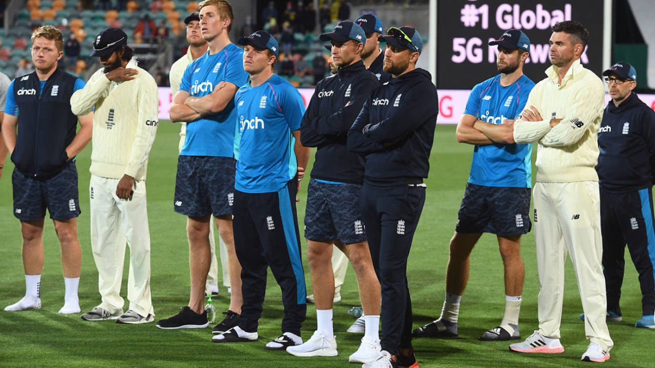 The England players look on after yet another defeat&nbsp;&nbsp;&bull;&nbsp;&nbsp;AFP/Getty Images