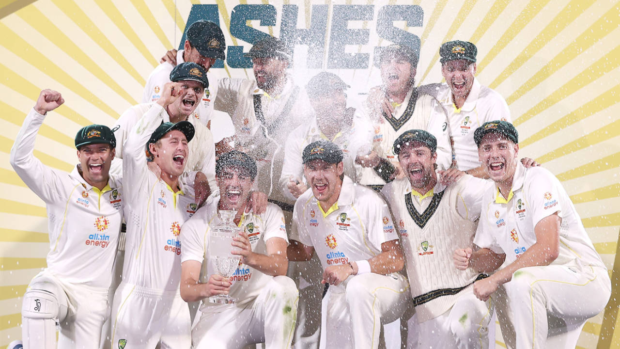 After their 4-0 Ashes win, Australia gained 11 points but England lost six&nbsp;&nbsp;&bull;&nbsp;&nbsp;CA/Cricket Australia/Getty Images