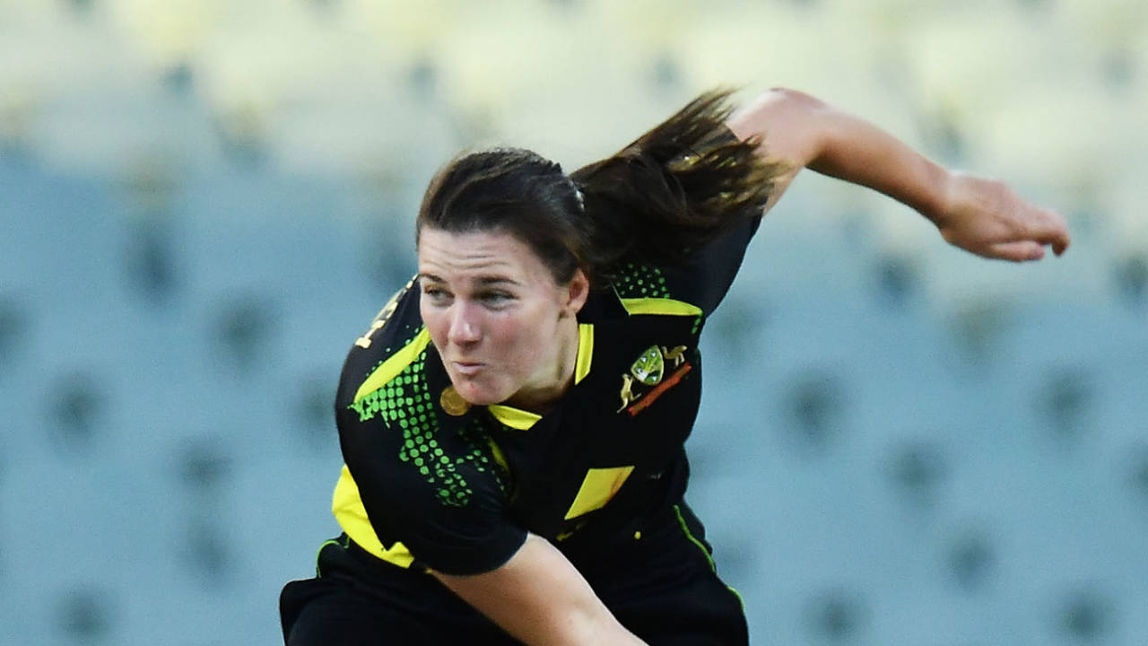 Tahlia McGrath struck with a double-wicket over&nbsp;&nbsp;&bull;&nbsp;&nbsp;Getty Images