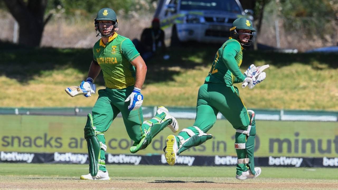 Janneman Malan and Quinton de Kock laid the foundation for South Africa's chase, South Africa vs India, 2nd ODI, Paarl, January 21, 2022
