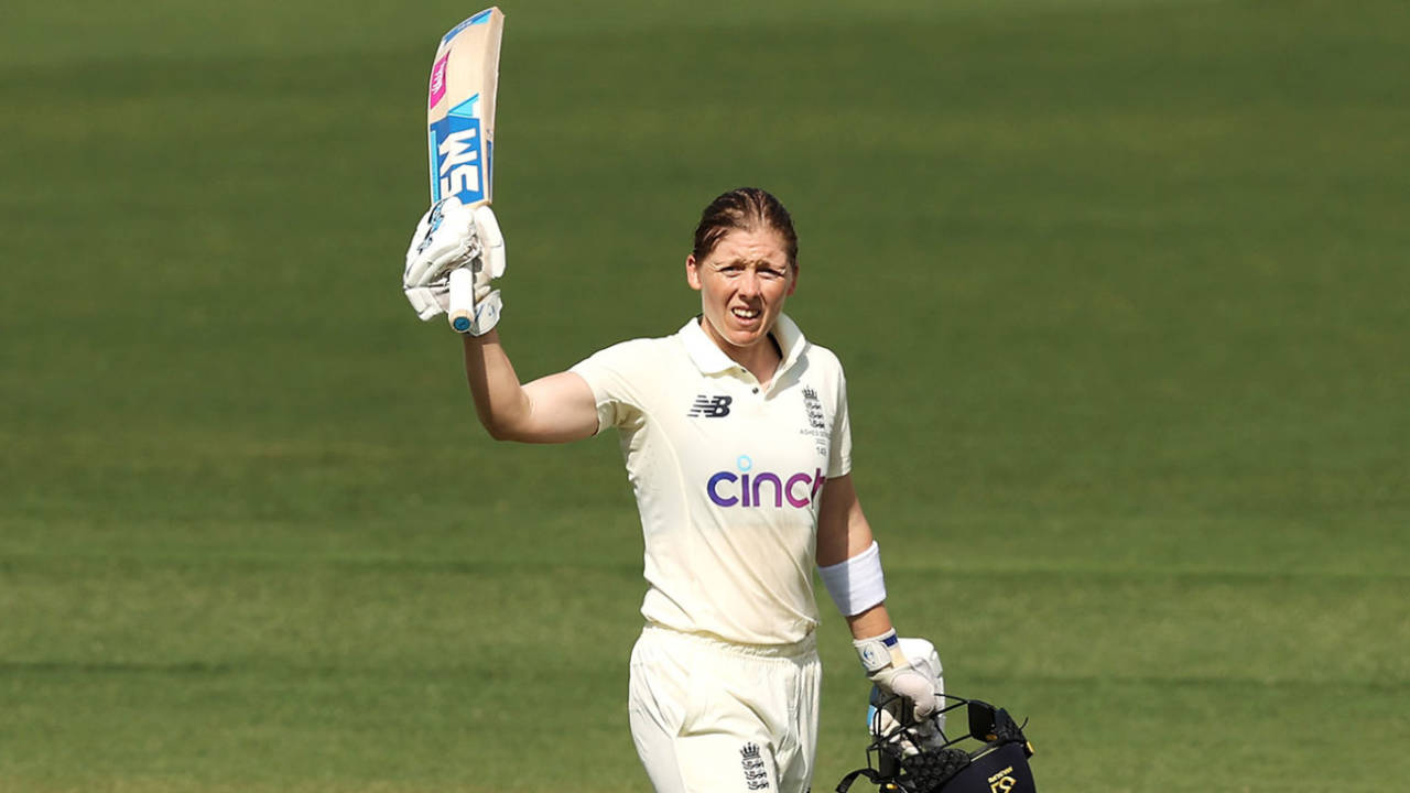 Heather Knight held England together with a superb century&nbsp;&nbsp;&bull;&nbsp;&nbsp;Getty Images