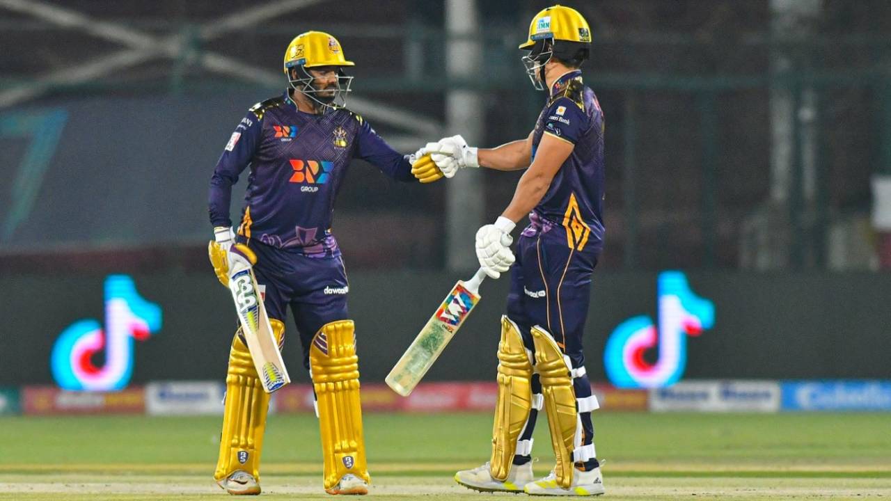 Ahsan Ali and Will Smeed gave Quetta Gladiators a strong start, Quetta Gladiators vs Peshawar Zalmi, PSL 2022, Karachi, January 28, 2022