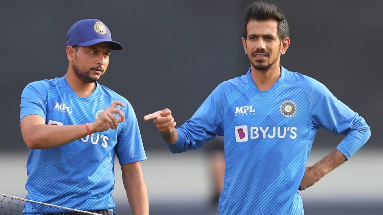 Yuzvendra Chahal and Kuldeep Yadav reunite at the India nets, India vs West Indies, 1st ODI, Ahmedabad, February 5, 2022