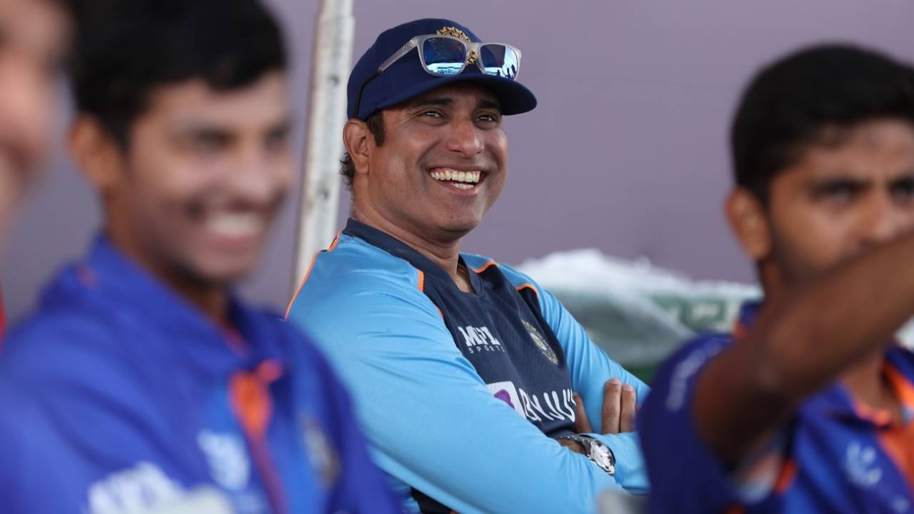 VVS Laxman oversaw India U-19's campaign in the Caribbean as the head of the NCA&nbsp;&nbsp;&bull;&nbsp;&nbsp;ICC/Getty Images