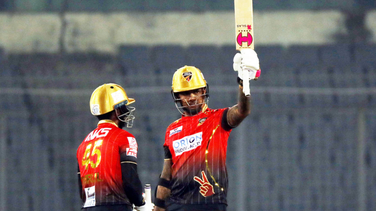 Sunil Narine smashed five fours and six sixes in his knock&nbsp;&nbsp;&bull;&nbsp;&nbsp;BCB