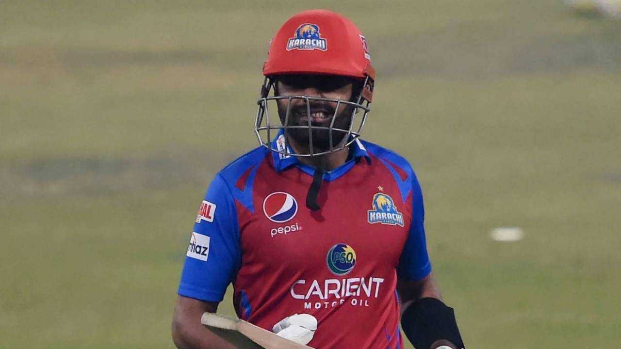Babar Azam fell early for 2, Karachi Kings vs Multan Sultans, PSL 2022, Lahore, February 16, 2022