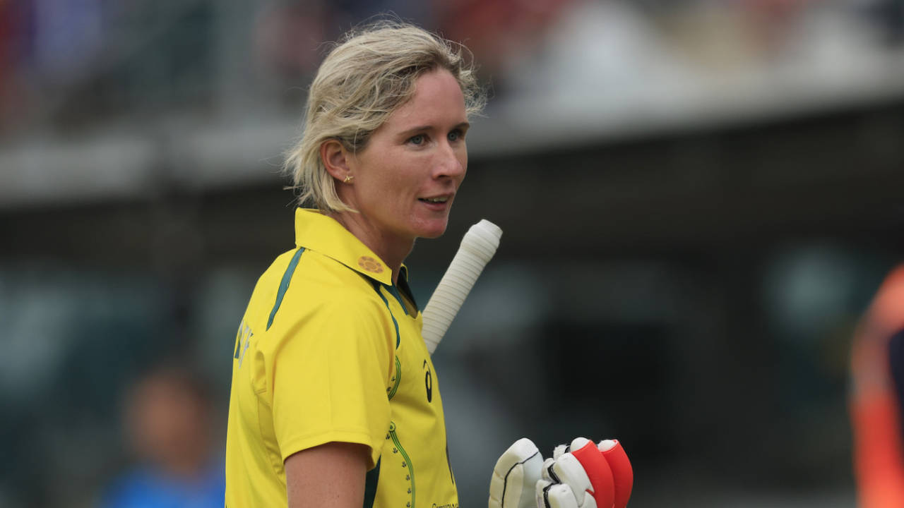 Beth Mooney enhanced her reputation as the hardwoman of Australian cricket&nbsp;&nbsp;&bull;&nbsp;&nbsp;Mark Evans/Getty Images