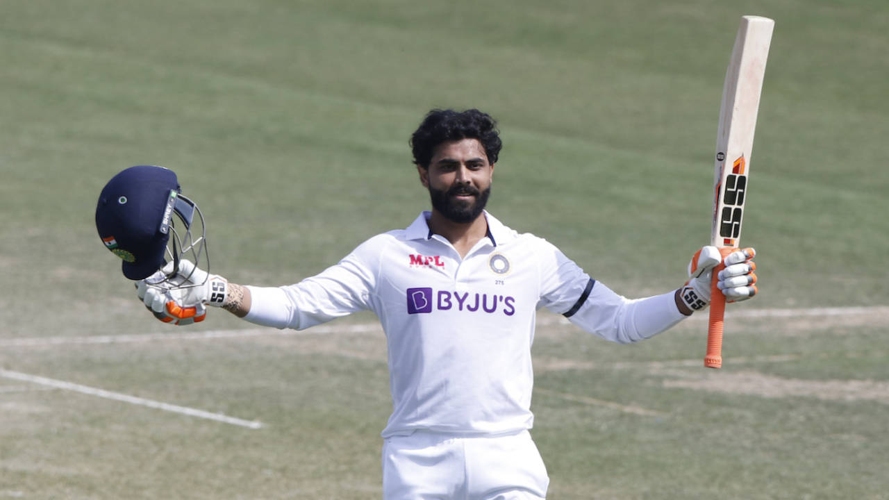 Ravindra Jadeja scored a quick century, his second in Tests, India vs Sri Lanka, 1st Test, Mohali, 2nd day, March 5, 2022