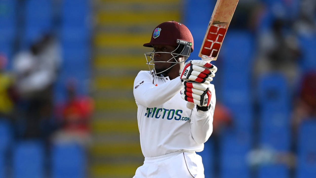 Nkrumah Bonner strapped in for the long haul, West Indies vs England, 1st Test, Antigua, 2nd day, March 9, 2022