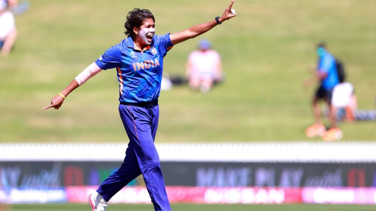 Jhulan Goswami equaled Lyn Fullston's tally of most wickets, New Zealand vs India, Women's World Cup 2022, Hamilton, March 10, 2022