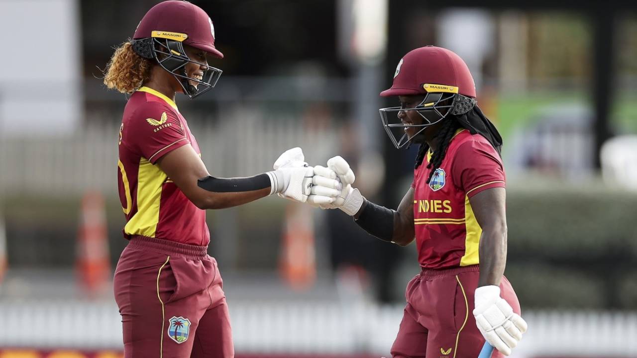 Hayley Matthews and Deandra Dottin added first century-run opening stand for West Indies in World Cups, West Indies vs India, Women's World Cup 2022, Hamilton, March 12, 2022
