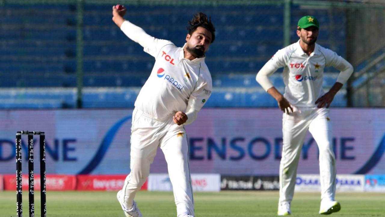 Faheem Ashraf bowling on return, Pakistan vs Australia, 2nd Test, Karachi, March 12, 2022