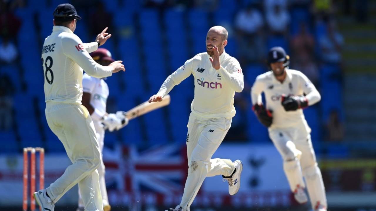 Jack Leach had arguable his best game for England but went under-rewarded&nbsp;&nbsp;&bull;&nbsp;&nbsp;Getty Images