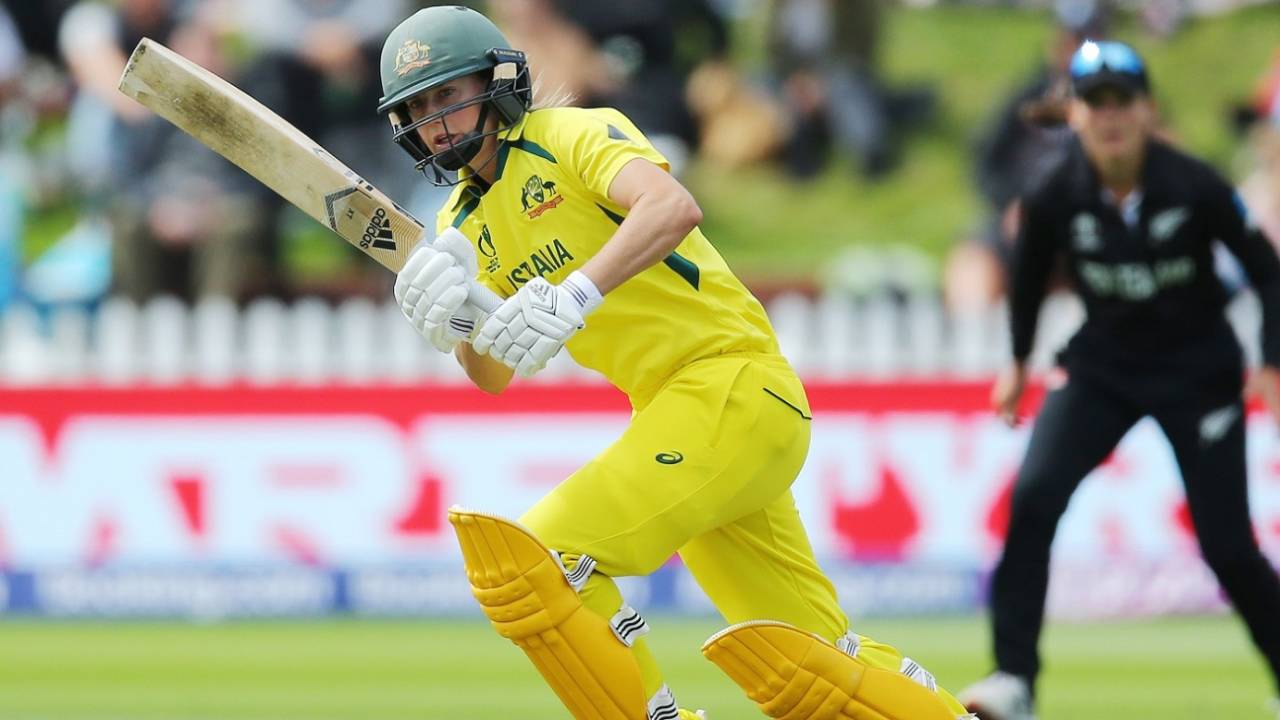 Ellyse Perry was forced to miss Australia's previous World Cup final in 2020&nbsp;&nbsp;&bull;&nbsp;&nbsp;ICC via Getty Images