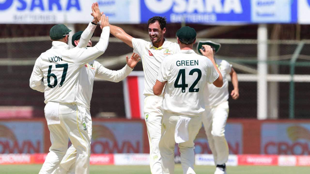 Mitchell Starc produced a magnificent spell to rattle Pakistan, Pakistan vs Australia, 2nd Test, Karachi, March 14, 2022
