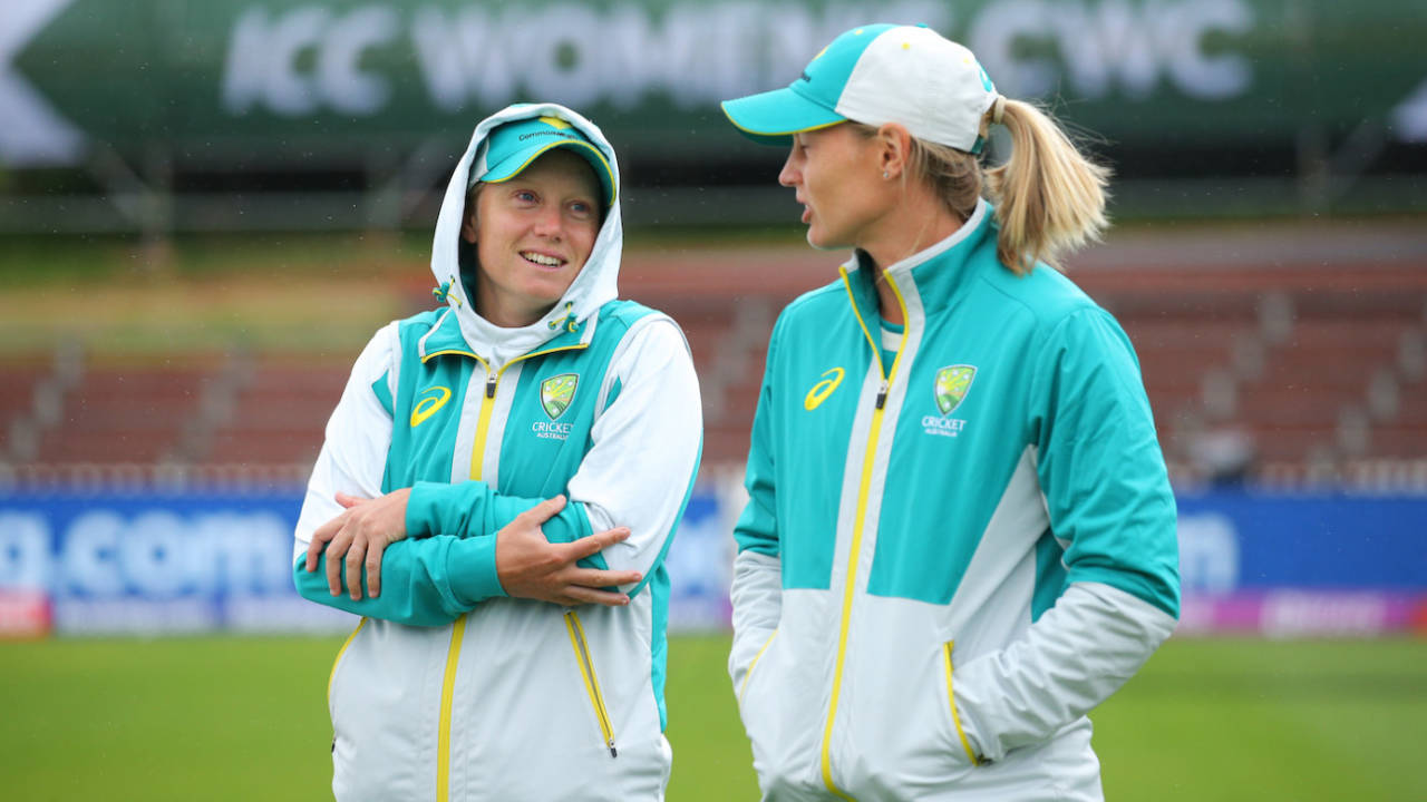 Healy on Lanning: "I have been chatting to her, she is going really well and is looking forward to coming back at some point"&nbsp;&nbsp;&bull;&nbsp;&nbsp;ICC via Getty Images