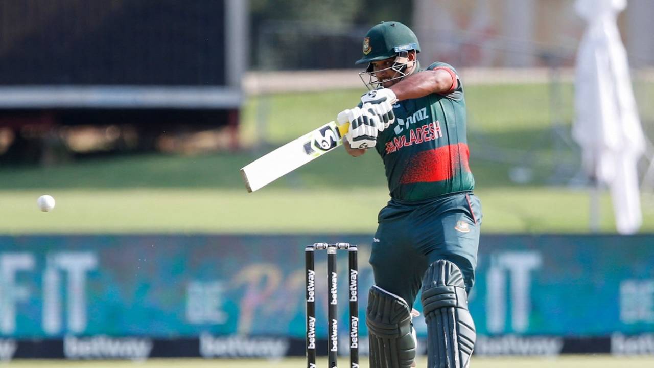 Yasir Ali scored a 43-ball fifty, South Africa vs Bangladesh, 1st ODI, Centurion, March 18, 2022
