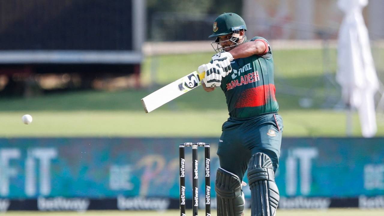 Yasir Ali scored a 43-ball fifty, South Africa vs Bangladesh, 1st ODI, Centurion, March 18, 2022
