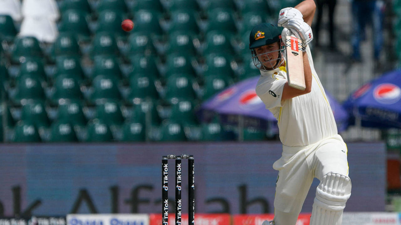 Cameron Green played some terrific drives, Pakistan vs Australia, 3rd Test, Lahore, 2nd day, March 22, 2022