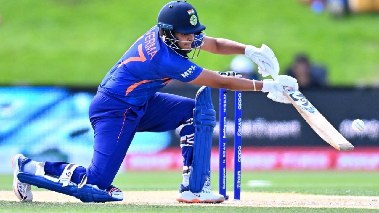 Shafali Verma combined the conventional with the unorthodox, India vs South Africa, Women's World Cup 2022, Christchurch, March 27, 2022 