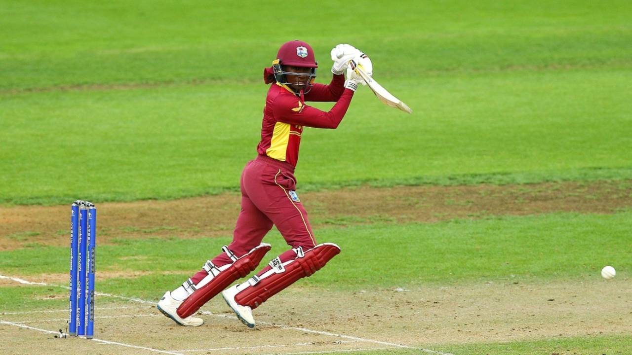 Stafanie Taylor has been troubled by a back injury&nbsp;&nbsp;&bull;&nbsp;&nbsp;ICC via Getty Images