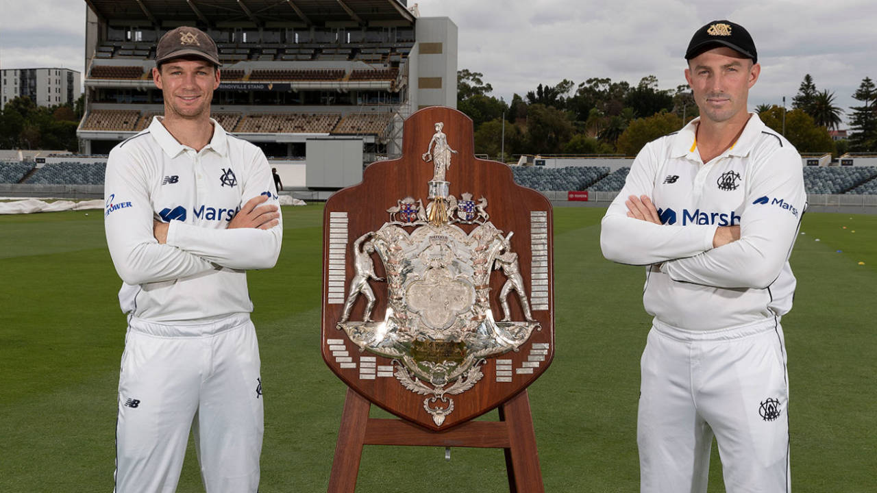 Peter Handscomb and Shaun Marsh ahead of the Sheffield Shield final, Western Australia vs Victoria, Perth, March 30, 2022