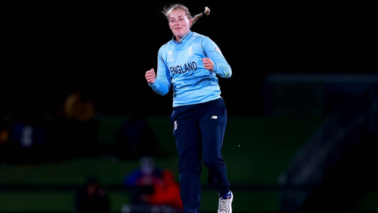 Sophie Ecclestone picked up her maiden five-wicket haul in ODIs&nbsp;&nbsp;&bull;&nbsp;&nbsp;Getty Images