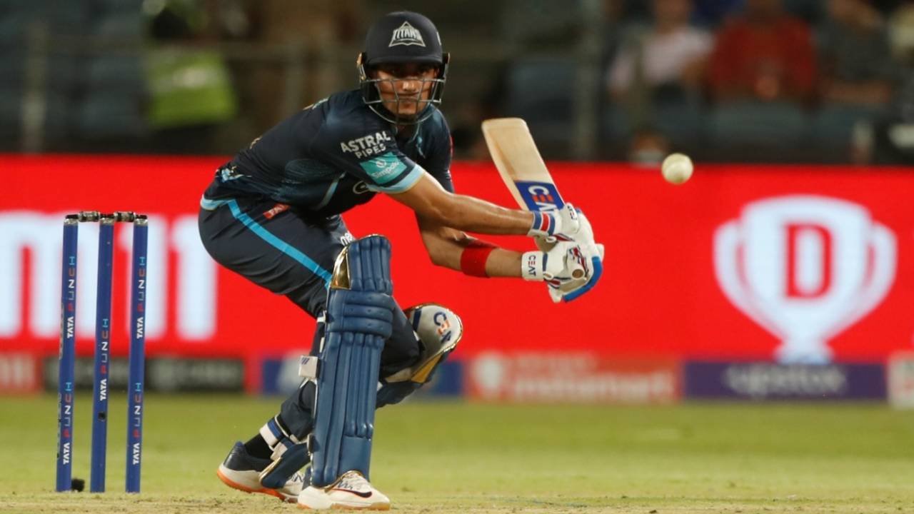 Shubman Gill waits and watches... Gujarat Titans vs Delhi Capitals, IPL 2022, Pune, April 2, 2022