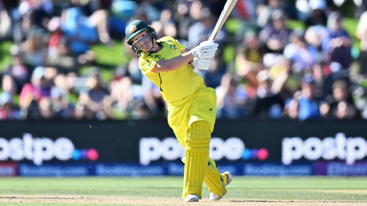 Alyssa Healy will be one of the Australia batters on display&nbsp;&nbsp;&bull;&nbsp;&nbsp;ICC via Getty Images