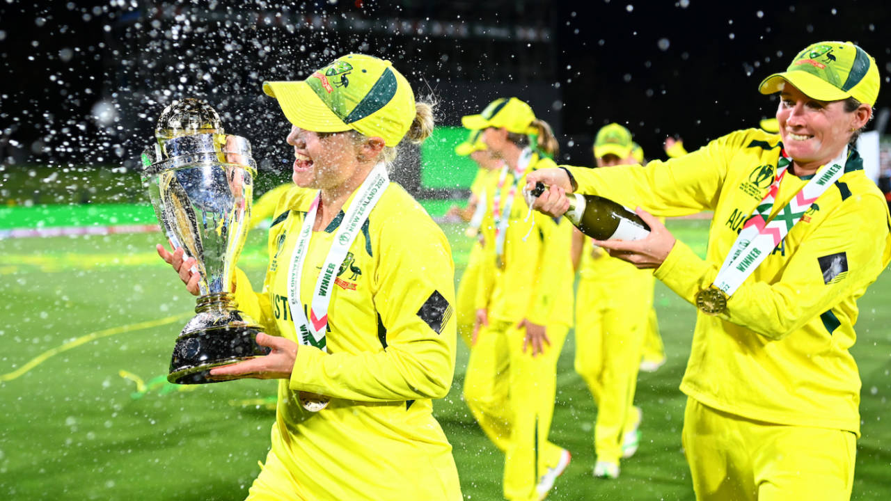 Australia will defend their ODI World Cup title in India in 2025&nbsp;&nbsp;&bull;&nbsp;&nbsp;Getty Images
