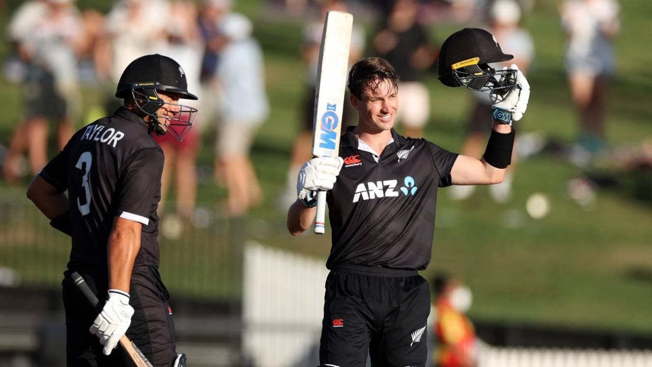 Will Young got to his second ODI century, New Zealand vs Netherlands, 3rd ODI, Hamilton, April 4, 2022