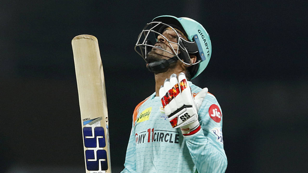 Deepak Hooda beat his captain KL Rahul to the half-century mark, Lucknow Super Giants vs Sunrisers Hyderabad, IPL 2022, Mumbai, April 4, 2022