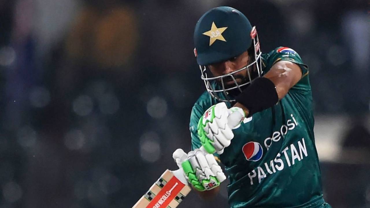 Babar Azam lorded over the early part of Pakistan's innings, Pakistan vs Australia, Only T20I, Lahore, April 5, 2022