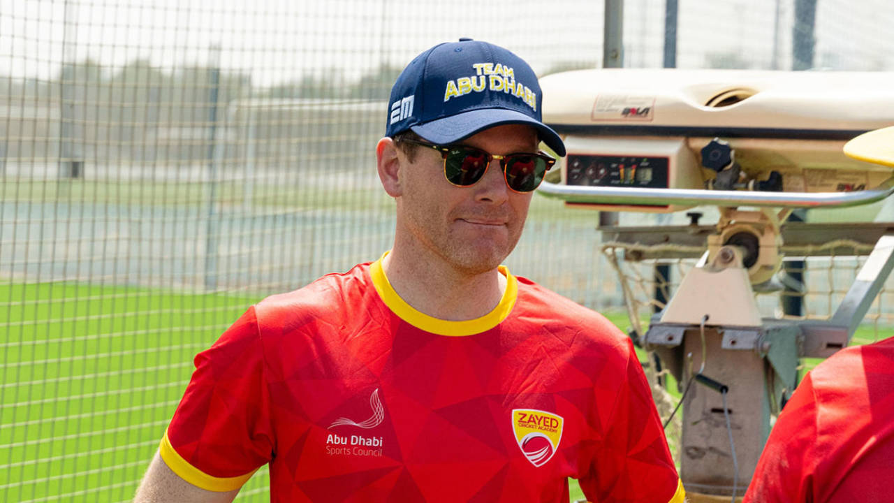 Eoin Morgan is in Abu Dhabi for a week-long coaching masterclass