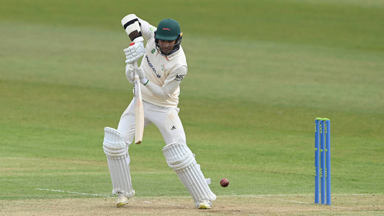 Hassan Azad works one to the off side&nbsp;&nbsp;&bull;&nbsp;&nbsp;Getty Images
