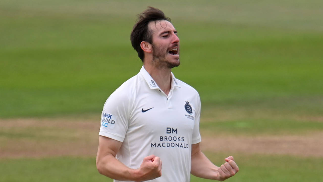 Toby Roland-Jones claimed five wickets in a remarkable spell&nbsp;&nbsp;&bull;&nbsp;&nbsp;Getty Images