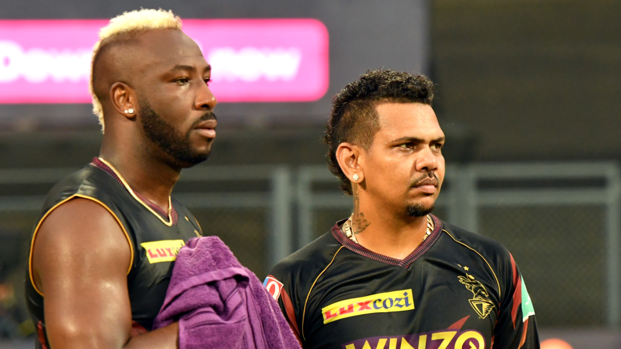 Andre Russell and Sunil Narine's form hasn't been great this season&nbsp;&nbsp;&bull;&nbsp;&nbsp;BCCI