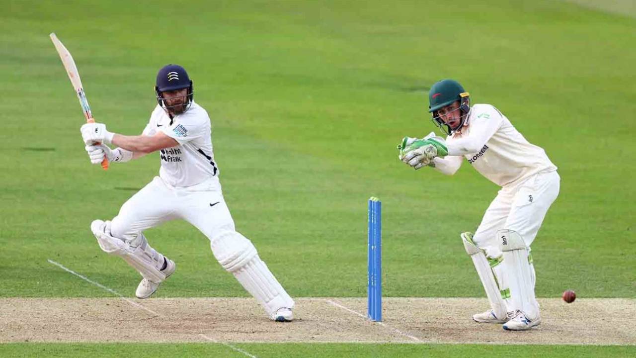 Mark Stoneman anchored Middlesex's reply with a century&nbsp;&nbsp;&bull;&nbsp;&nbsp;Getty Images