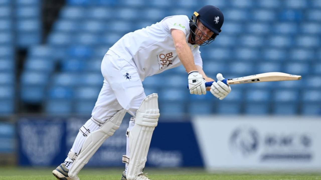 Ben Compton's prolific run of form continued with 93 for Kent vs Yorkshire, LV= Championship match, Headingley, May 1, 2022