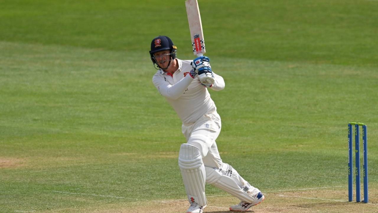Simon Harmer scored a half-century, Essex vs Yorkshire, LV= Insurance Championship, Division One, Chelmsford, 2nd day, May 6, 2022